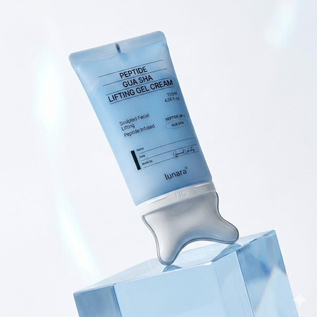 Lunara Peptide Gua Sha Lifting Gel Cream
